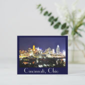 Cincinnati, Ohio, de koningin City. Briefkaart (Staand voorkant)