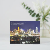 Cincinnati, Ohio, de Queen City. Briefkaart (Staand voorkant)
