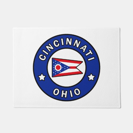 Cincinnati Ohio Deurmat (Voorkant)