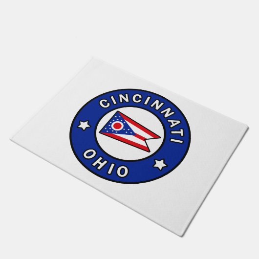 Cincinnati Ohio Deurmat (Schuin)