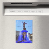 Cincinnati Ohio - Fountain Square Magnet (Insitu (Vaatwasser))