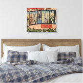 Cincinnati, Ohio (Gateway to the South) Canvas Afdruk (Insitu (Slaapkamer))