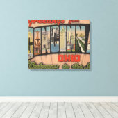 Cincinnati, Ohio (Gateway to the South) Canvas Afdruk (Insitu (Houten vloer))
