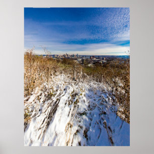 Cincinnati, Ohio Gezien vanuit Devou Park, Kentuck Poster