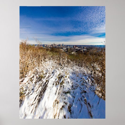 Cincinnati, Ohio Gezien vanuit Devou Park, Kentuck Poster (Voorkant)