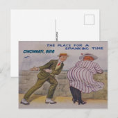 CINCINNATI, OHIO GRAPPIG  BRIEFKAART (Voorkant / Achterkant)