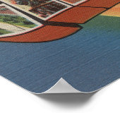 Cincinnati, Ohio - Grote letterscènes Poster (Hoek)