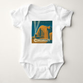 Cincinnati, Ohio | Historische Unieterminal Romper (Voorkant)