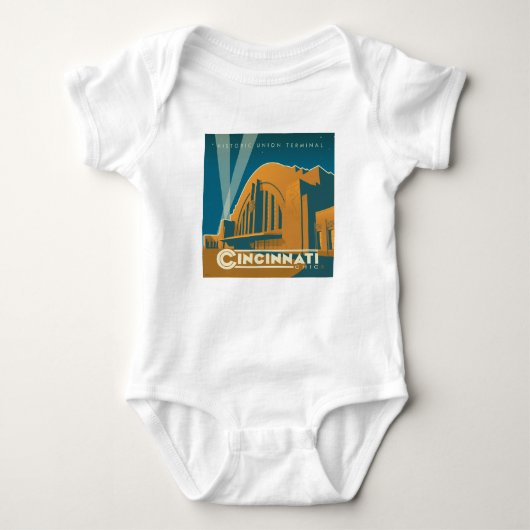 Cincinnati, Ohio | Historische Unieterminal Romper (Voorkant)