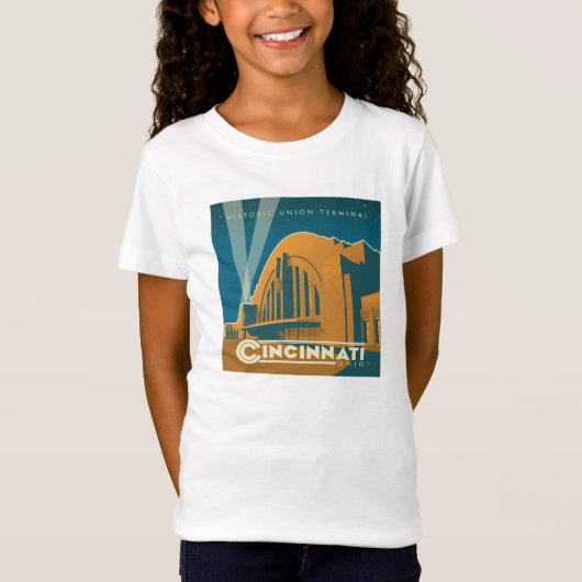 Cincinnati, Ohio | Historische Unieterminal T-shirt (Voorkant)