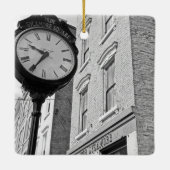 Cincinnati Ohio Keepsake Souvenir Kerstmis Keramisch Ornament (Achterkant)