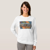 Cincinnati, Ohio - Large Letter Scenes 2 T-shirt (Voorkant volledig)