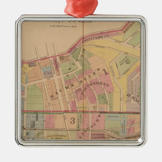 Cincinnati, Ohio Metalen Ornament (Voorkant)