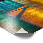 Cincinnati Ohio Night Skyline - Foto afdrukken (Hoek)