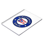 Cincinnati Ohio Notitieboek (Linkerzijde)