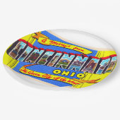 Cincinnati Ohio OH  groot Briefkaart Papieren Bordje (Gekanteld)