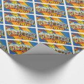 Cincinnati Ohio OH Old Vintage Travel Souvenir Cadeaupapier (Hoek)