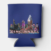 Cincinnati, Ohio op graffiti Blikjeskoeler (Voorkant)