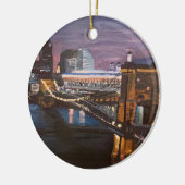 Cincinnati Ohio-Ornament Keramisch Ornament (Links)