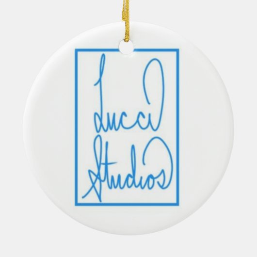 Cincinnati Ohio-Ornament Keramisch Ornament (Achterkant)