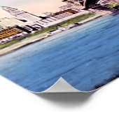 Cincinnati Ohio Roebling Suspension Bridge Poster (Hoek)