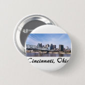 Cincinnati Ohio Ronde Button 5,7 Cm (Voorkant /achterkant)