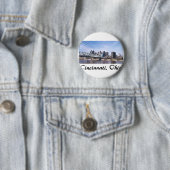 Cincinnati Ohio Ronde Button 5,7 Cm (In situ)
