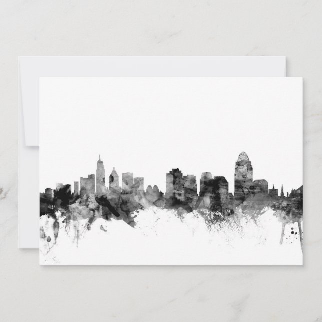 Cincinnati Ohio Skyline (Voorkant)