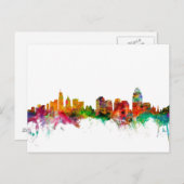Cincinnati Ohio Skyline Briefkaart (Voorkant / Achterkant)