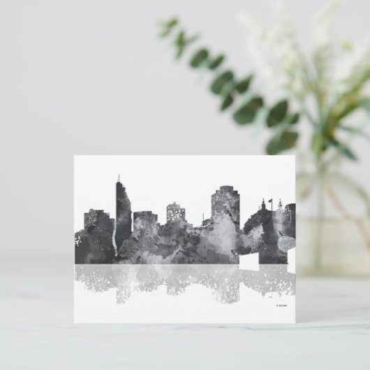 Cincinnati, Ohio Skyline Briefkaart (Staand voorkant)