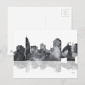 Cincinnati, Ohio Skyline Briefkaart (Voorkant / Achterkant)