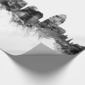 Cincinnati Ohio Skyline Cadeaupapier (Hoek)