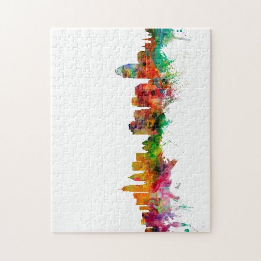 Cincinnati Ohio Skyline Legpuzzel (Verticaal)