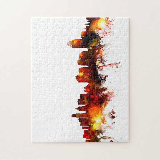 Cincinnati Ohio Skyline Legpuzzel (Verticaal)
