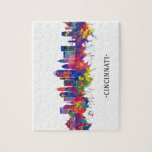 Cincinnati Ohio Skyline Legpuzzel