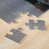 Cincinnati, Ohio skyline met de Ohio-rivier Legpuzzel (Zijkant)