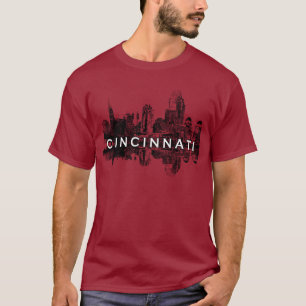 Cincinnati, Ohio skyline T-shirt