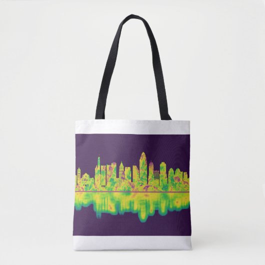 Cincinnati Ohio Skyline Tote Bag (Voorkant)
