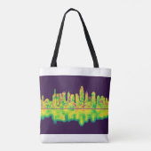 Cincinnati Ohio Skyline Tote Bag (Achterkant)