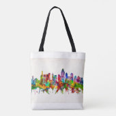 Cincinnati Ohio Skyline Tote Bag (Achterkant)