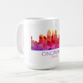 Cincinnati, Ohio Souvenir Mok 2 - Kleurrijke Mok (Voorkant links)
