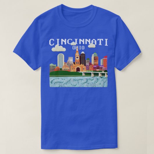 Cincinnati Ohio T-shirt (Design voorkant)