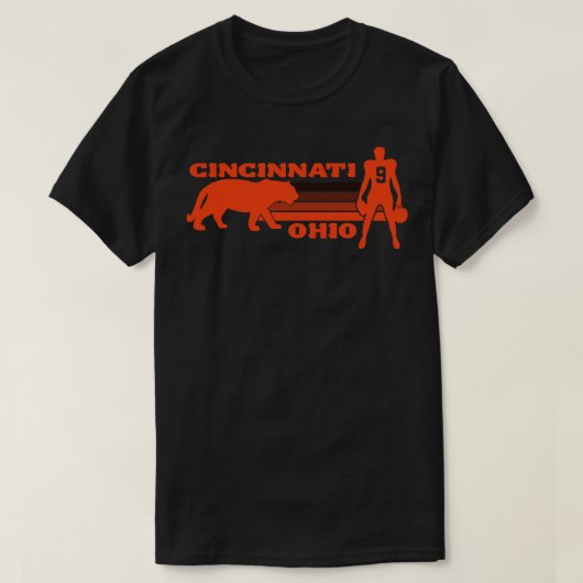 Cincinnati Ohio T-shirt (Design voorkant)