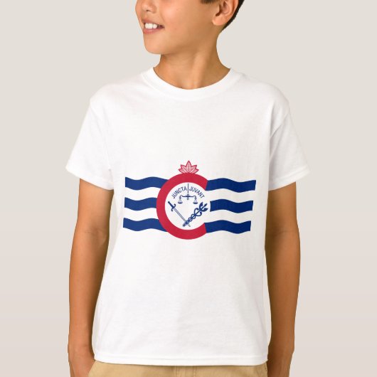 Cincinnati, Ohio T-shirt met embleem (Voorkant)