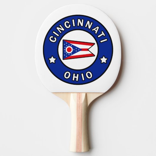 Cincinnati Ohio Tafeltennisbatje (Voorkant)