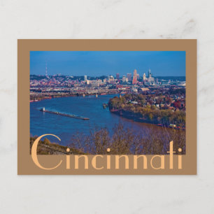 Cincinnati, Ohio, The Queen City Briefkaart