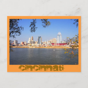 Cincinnati, Ohio, The Queen City Briefkaart