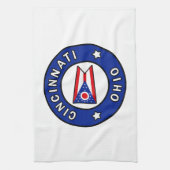 Cincinnati Ohio Theedoek (Verticaal)