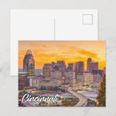 Cincinnati, Ohio, Verenigde Staten van Amerika Briefkaart (Voorkant / Achterkant)