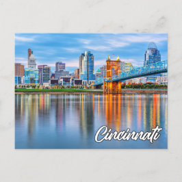 Cincinnati, Ohio, Verenigde Staten van Amerika Briefkaart
